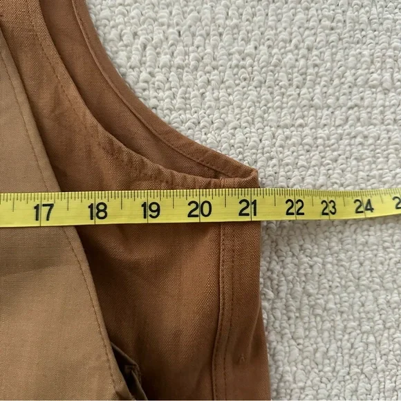 Men's Workwear Utility Vest - Brown - Picture 5 of 6